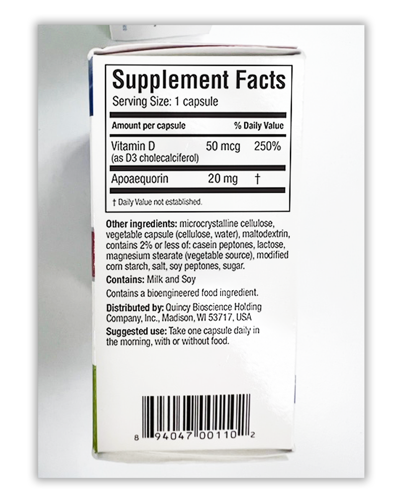 Prevagen® 20mg, 60 Capsules (2-Pack) with Prevagen 7-Day Pill Minder