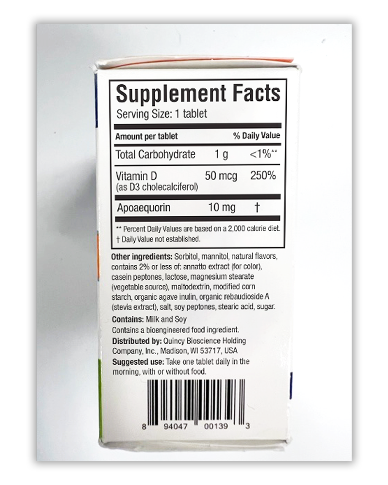 Prevagen® Orange Flavor Chewables 10mg, 30count