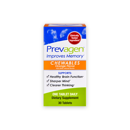 Prevagen® Orange Flavor Chewables 10mg, 30count